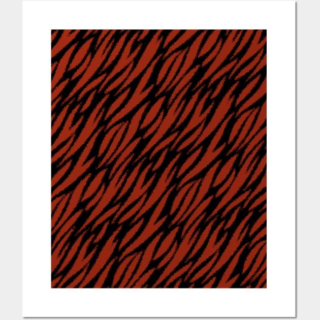 Animal Skin with African Color Style Wall Art by Tilila